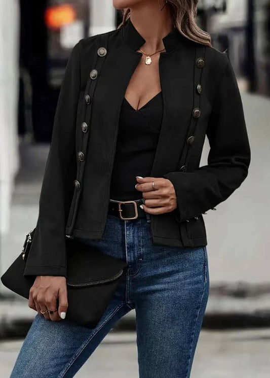 Frontier Luxe Double-Breasted Jacket