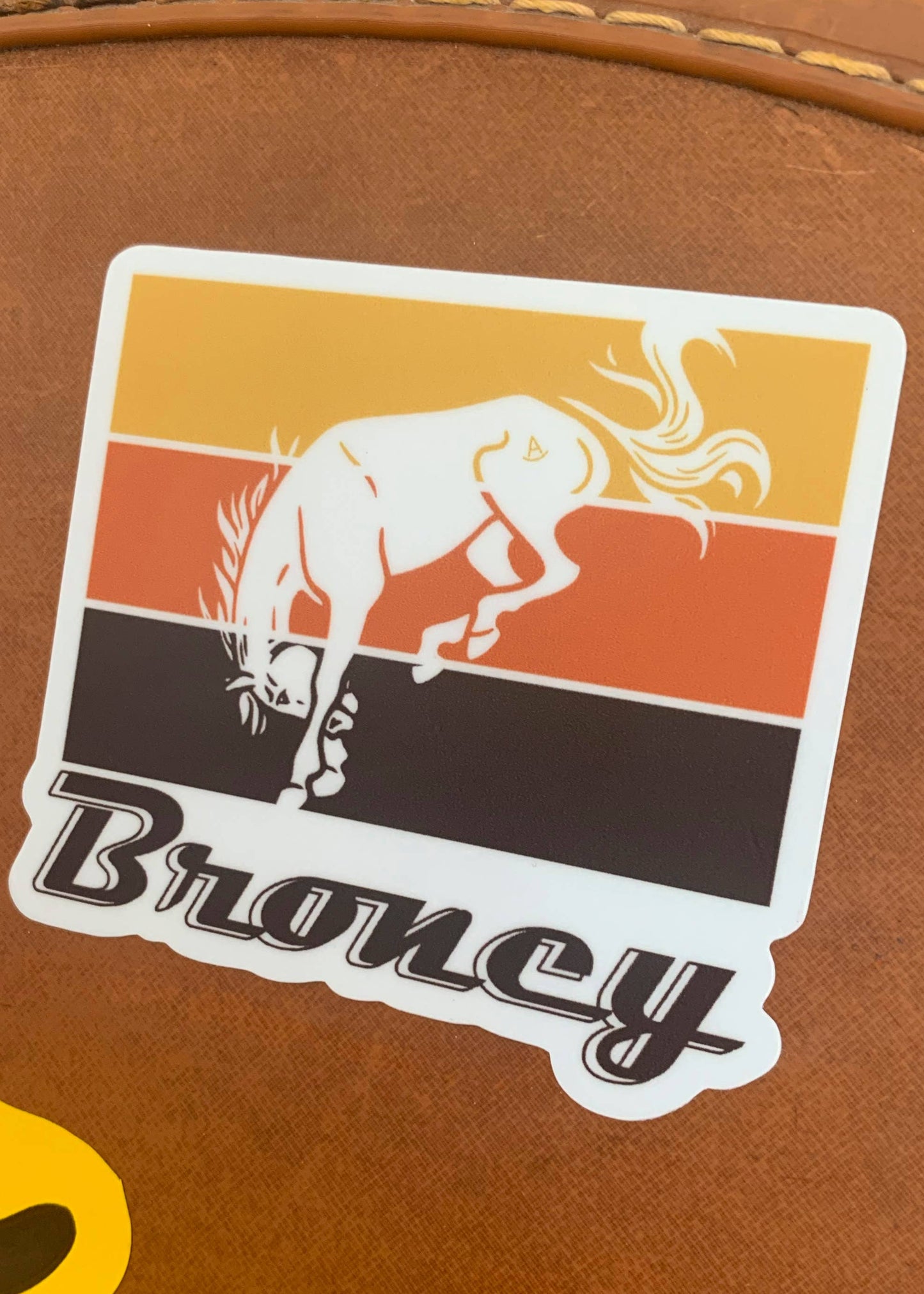 Broncy sticker