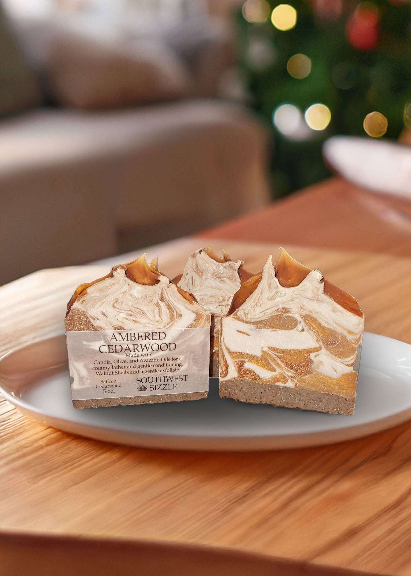 Ambered Cedarwood Soap