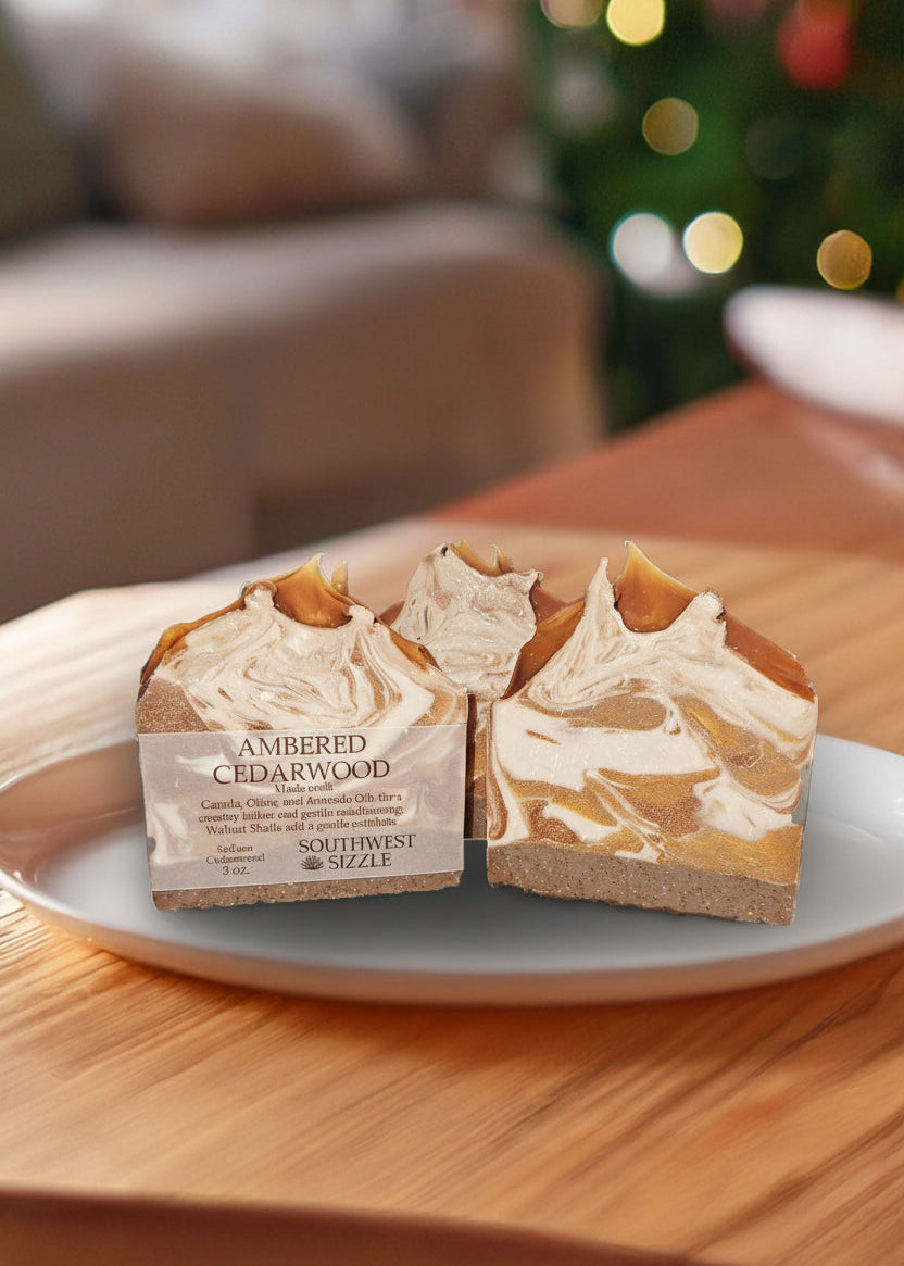 Ambered Cedarwood Soap