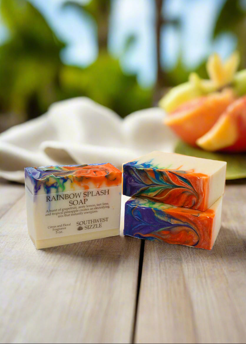 Rainbow Splash Soap