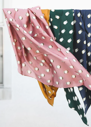 Elk Ivory Silk Scarf