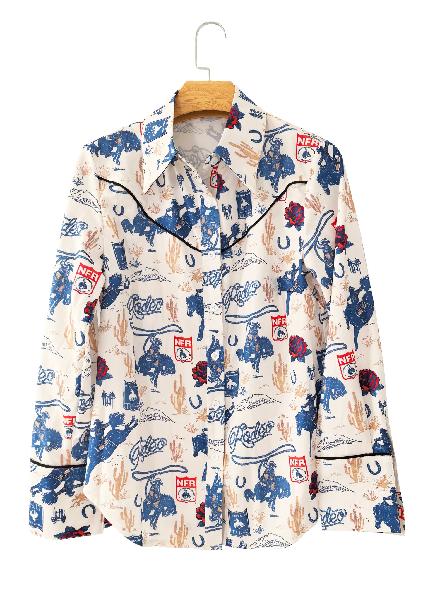 🤠 Double Trouble: Western Cowgirl Graphic Shirt (Available Feb. 10)