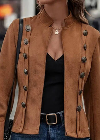 Frontier Luxe Double-Breasted Jacket