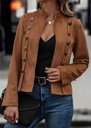 Frontier Luxe Double-Breasted Jacket