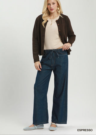 Soft Knit Button Front Cardigan Sweater