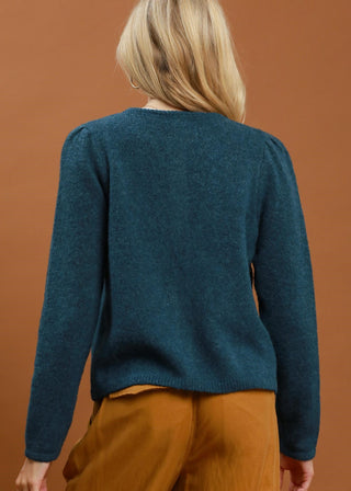 Soft Knit Button Front Cardigan Sweater