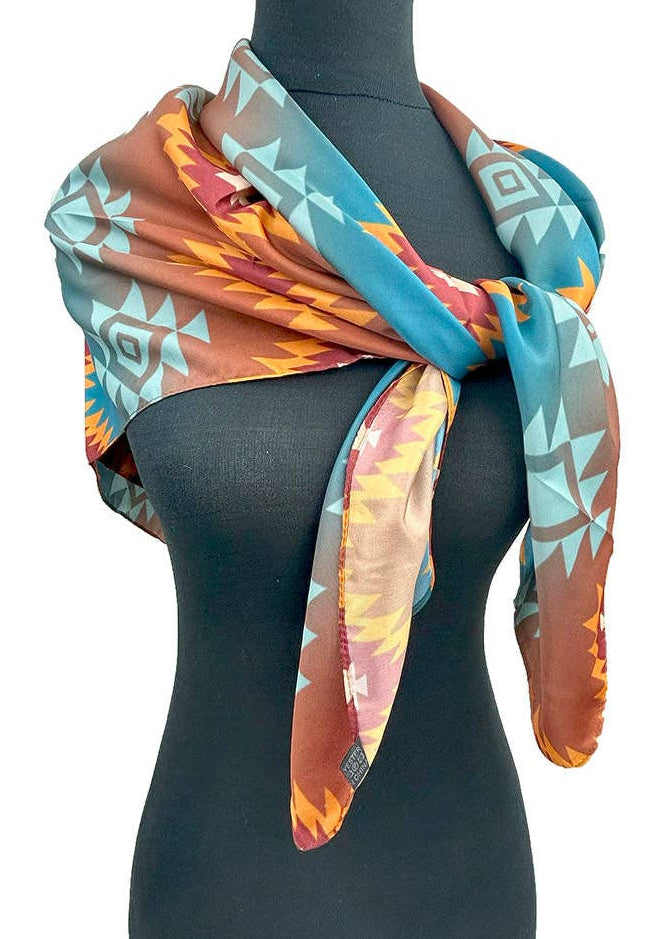 Desert Prism Western Scarf