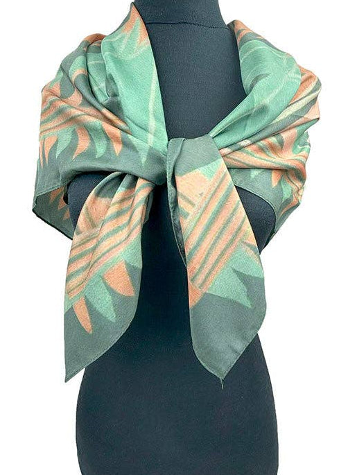 Canyon Echoes Geometric Scarf