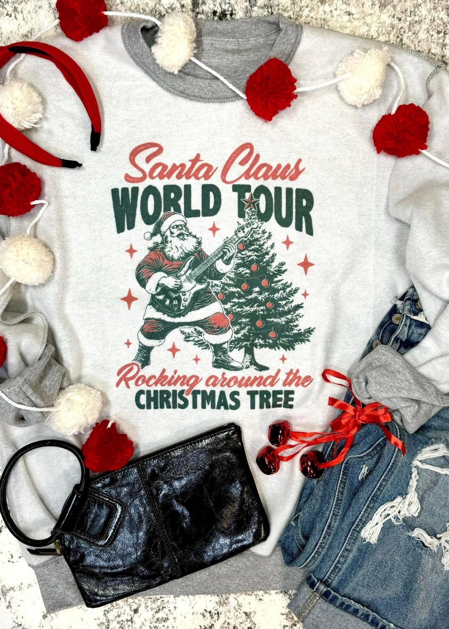 Inside-out "Santa World Tour" Sweatshirt