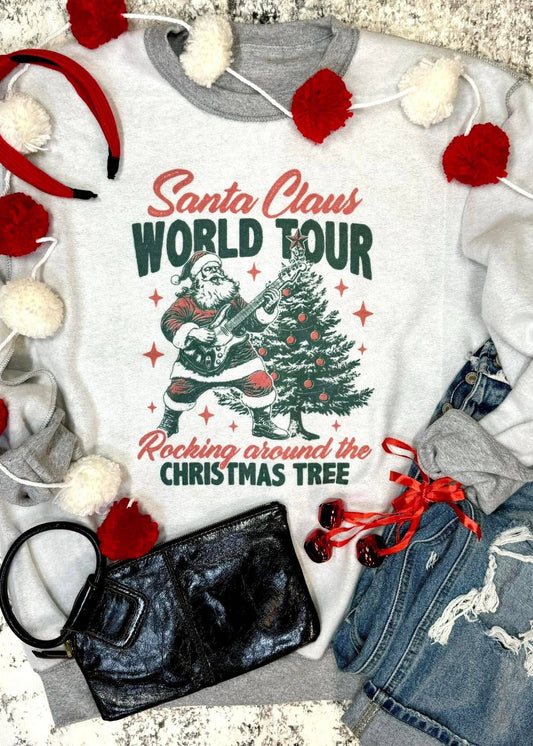 Inside-out "Santa World Tour" Sweatshirt