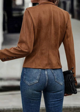 Frontier Luxe Double-Breasted Jacket
