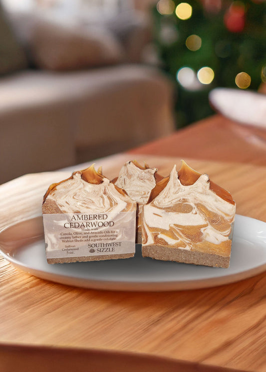 Ambered Cedarwood Soap