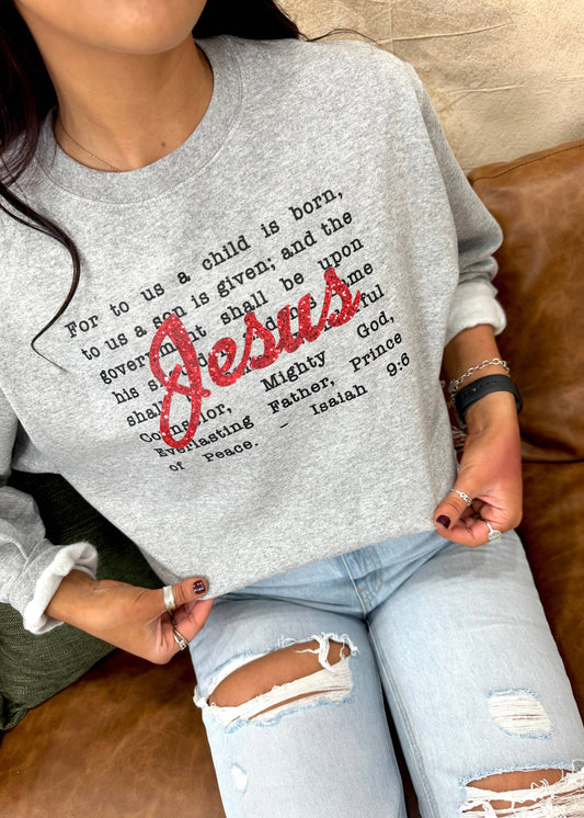 For to us a child is born… Graphic Tee