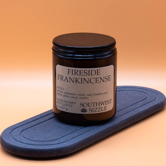 8 oz. Soy Candle (brown)