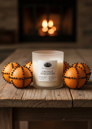 Orange Pomander soy candle