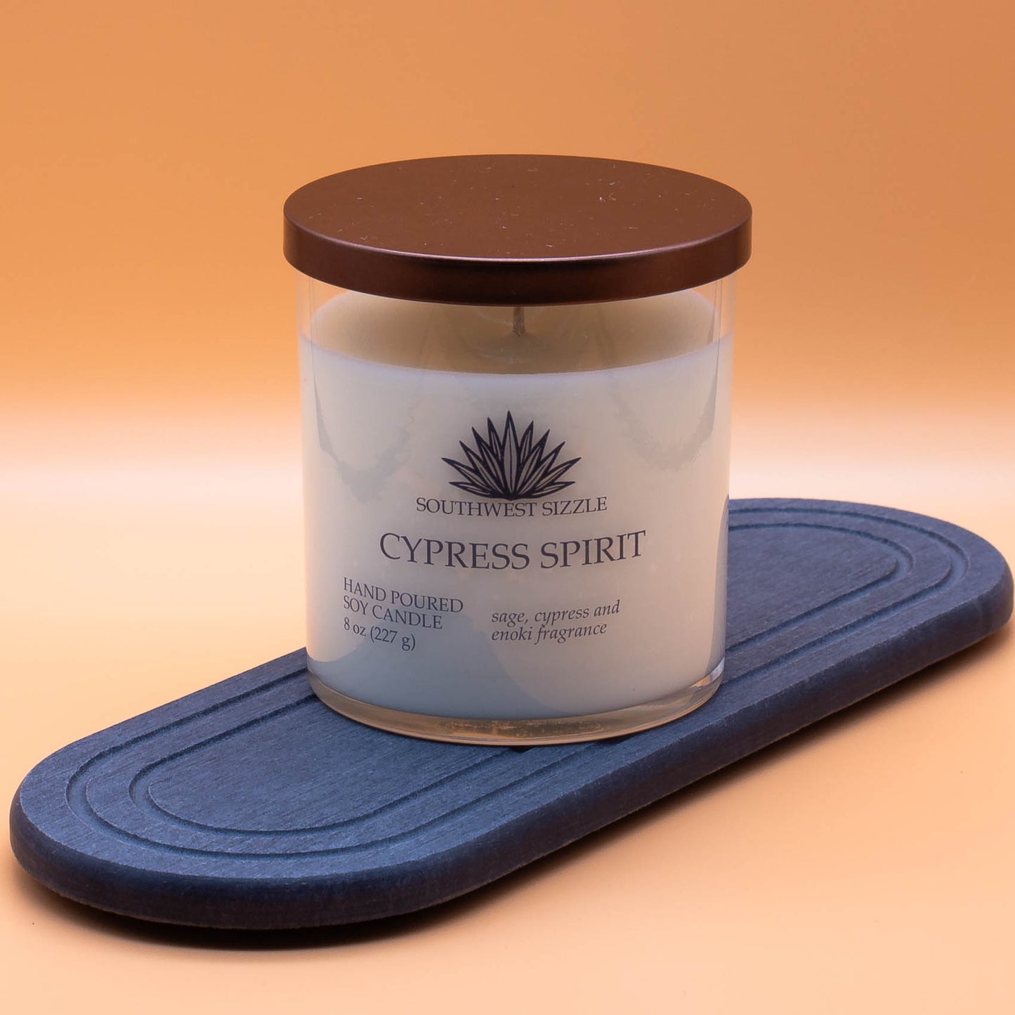 8 oz. Soy Candle (clear)