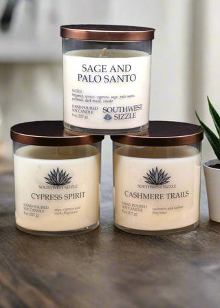 8 oz. Soy Candle (clear)