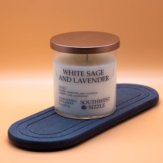 8 oz. Soy Candle (clear)