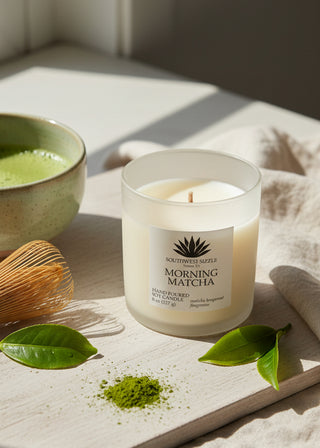 Morning Matcha soy candle