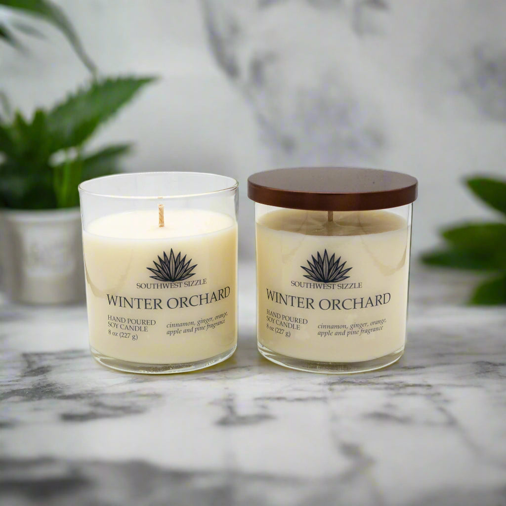 8 oz. Soy Candle (clear)