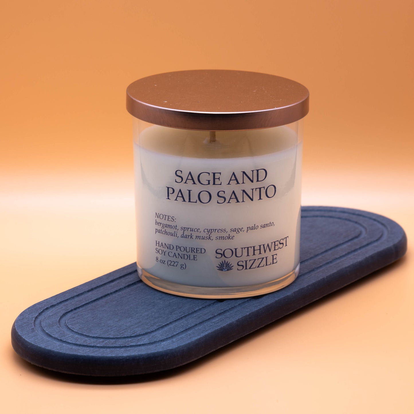 8 oz. Soy Candle (clear)