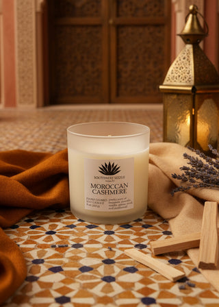 Moroccan Cashmere soy camdle