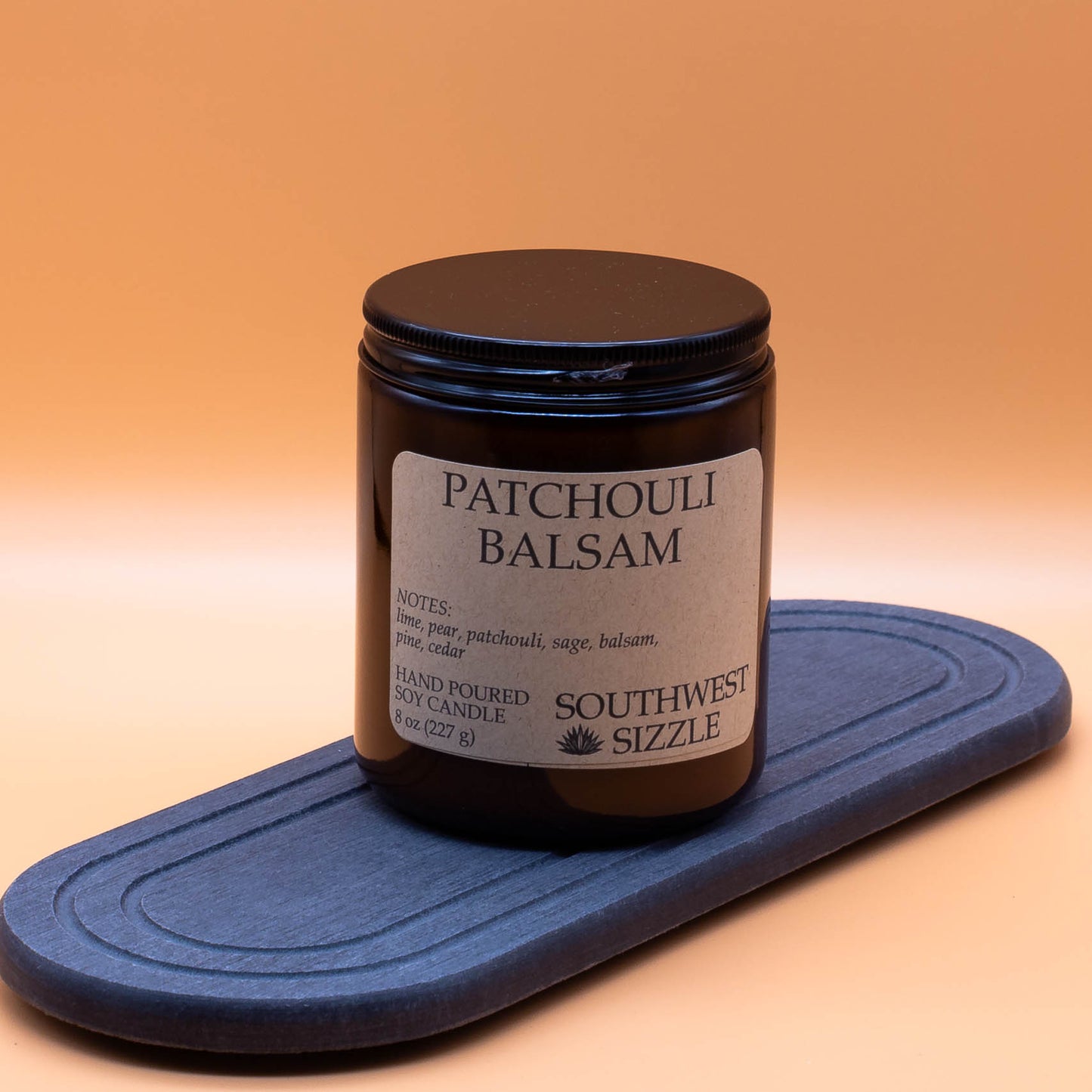 8 oz. Soy Candle (brown)