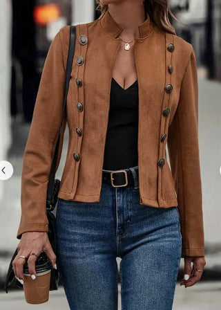 Frontier Luxe Double-Breasted Jacket