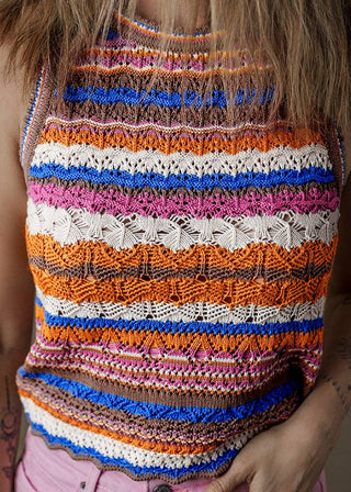 🌈 Boho Breeze Knit Tank
