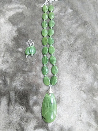 Jade Necklace Set