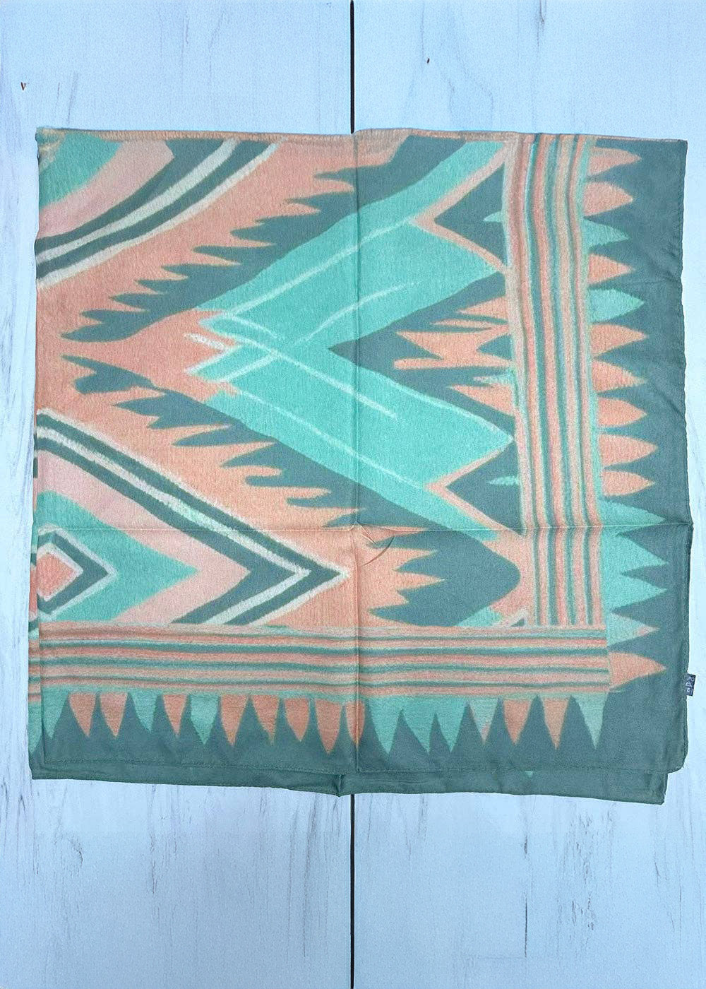 Canyon Echoes Geometric Scarf