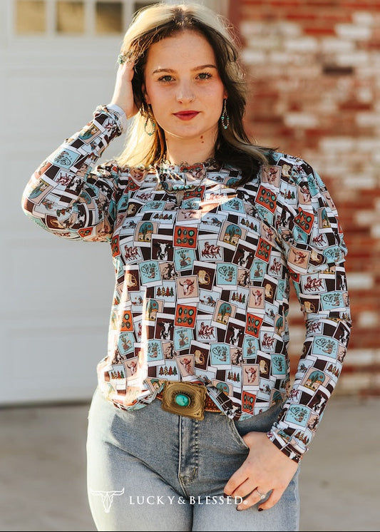 🌵 Western Story Collage Top